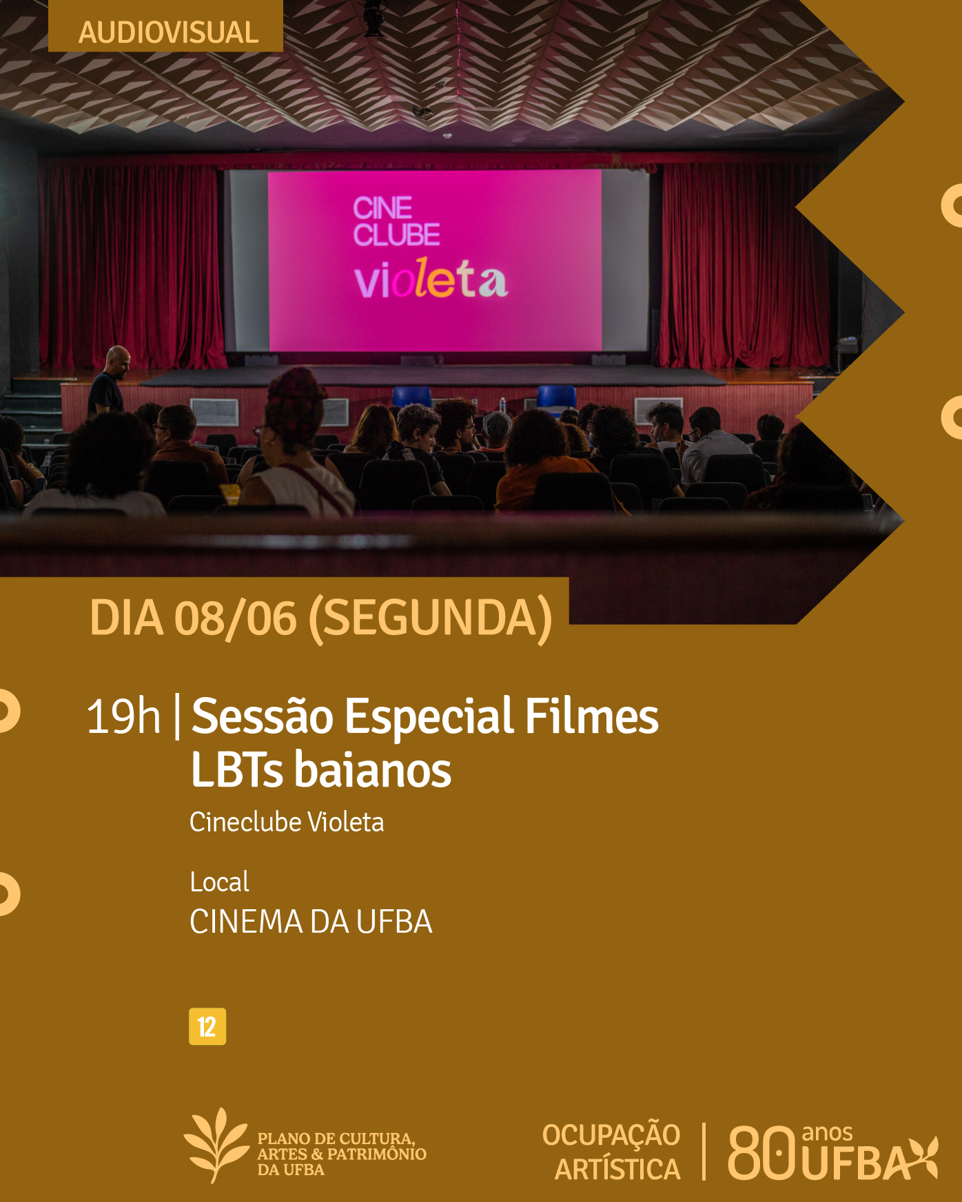 Sessão Especial Filmes LBTs Baianos